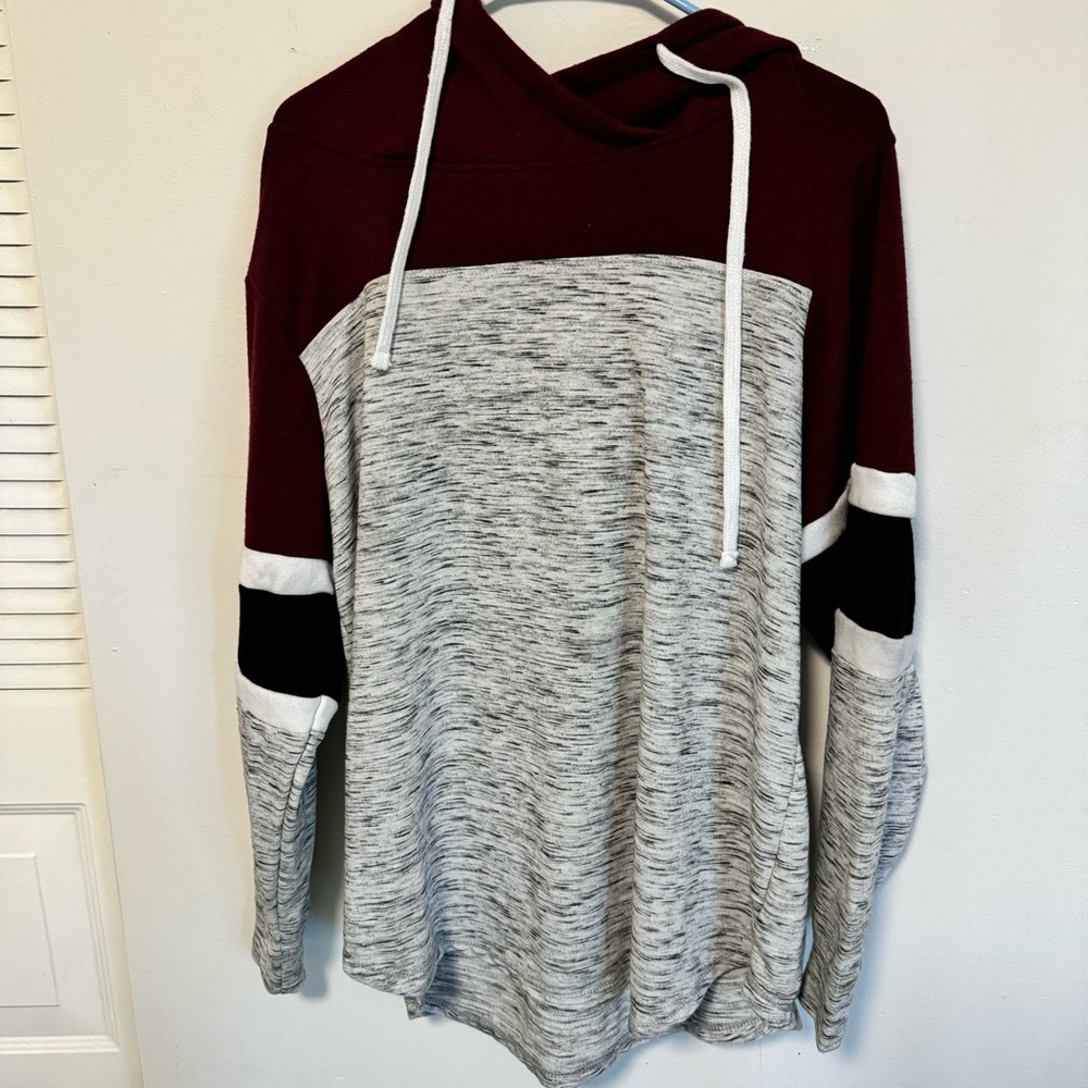 Live with all your heart Plus Size 0X Soft Hoodie Sweater